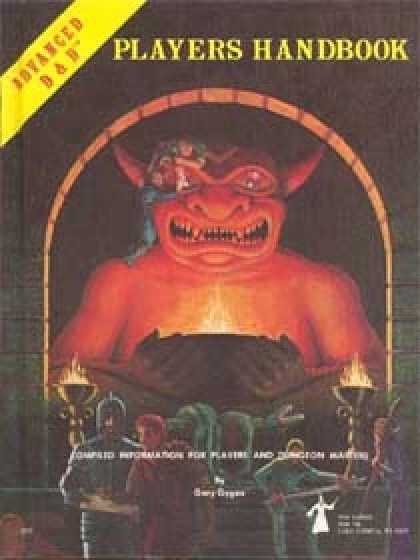 Role Playing Games - 1st Edition AD&D Player's Handbook