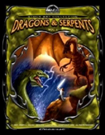 Role Playing Games - Cerberus Stock Art Collection: Dragons & Serpents Vol. 1