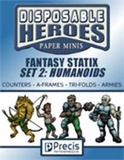 Role Playing Games - Disposable Heroes Fantasy Statix 2: Humanoids
