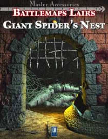 Role Playing Games - Battlemaps Lairs: Giant Spider's Nest