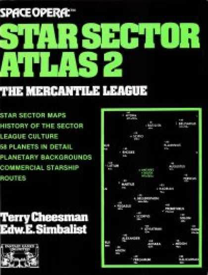 Role Playing Games - Space Opera: Star Sector Atlas 2: Mercantile League