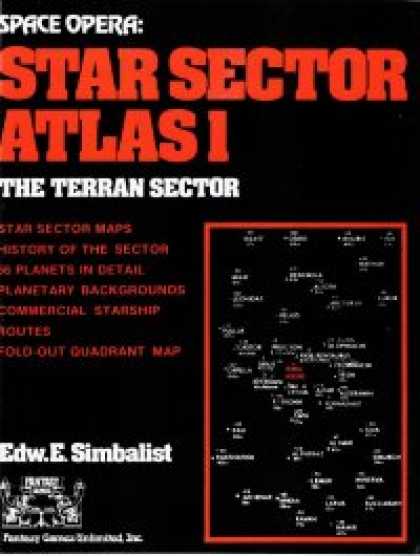 Role Playing Games - Space Opera: Star Sector Atlas 1: Terran Sector