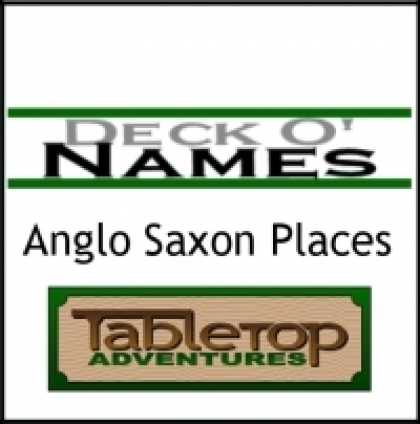 Role Playing Games - Deck O' Names Anglo Saxon Places