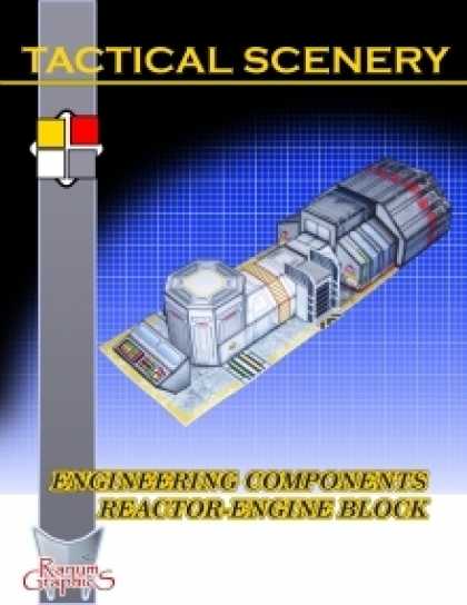 Role Playing Games - Tactical Scenery: Engineering Components Reactor-Engine Block