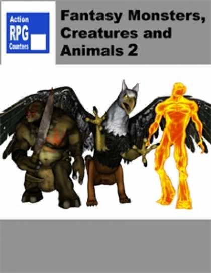 Role Playing Games - Action RPG Counters - Fantasy Monsters, Creatures and Animals 2