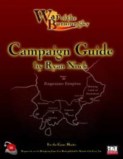 Role Playing Games - War of the Burning Sky Campaign Saga - Campaign Guide