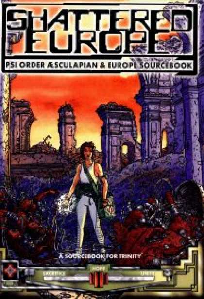 Role Playing Games - Shattered Europe: Psi Order AEscupalian & Europe Sourcebook