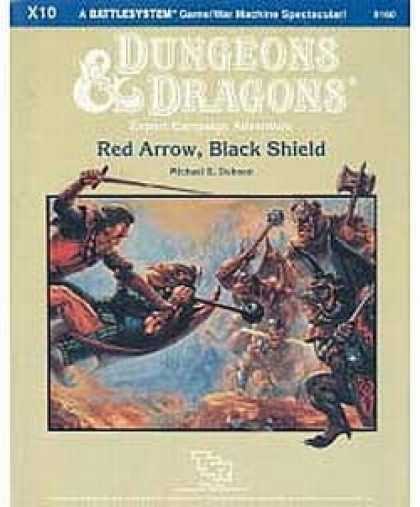 Role Playing Games - X10 - Red Arrow, Black Shield