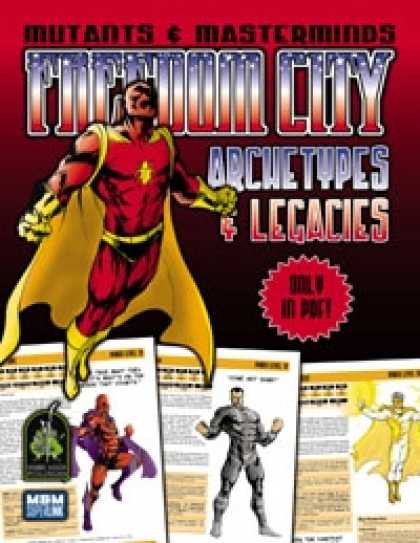 Role Playing Games - Freedom City Archetypes & Legacies
