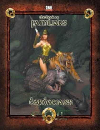 Role Playing Games - Book of Familiars Barbarians 3.5
