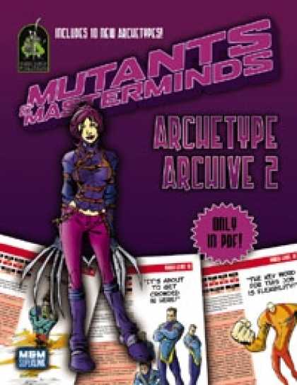 Role Playing Games - Mutants & Masterminds Archetype Archive 2
