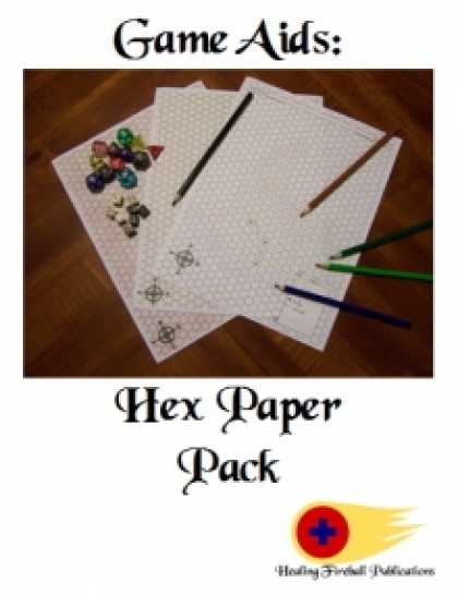 Role Playing Games - Graph Paper Pack: Hex Grid