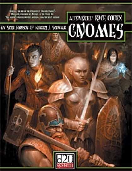 Role Playing Games - Advanced Race Codex: Gnomes