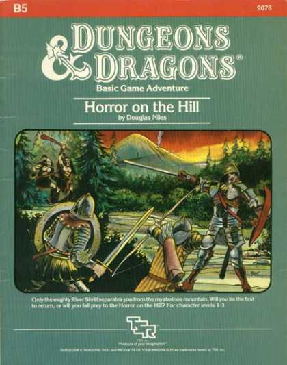 Role Playing Games - Dungeons & Dragons Horror on the Hill