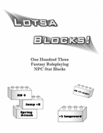 Role Playing Games - Lotsa Blocks!