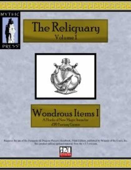 Role Playing Games - Reliquary Volume I