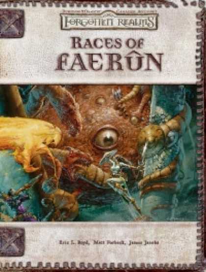 Role Playing Games - Races of Faerun