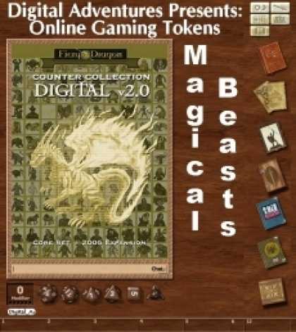 Role Playing Games - Online Gaming Tokens Pack #6: Magical Beasts