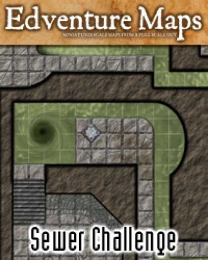 Role Playing Games - Edventure Maps: Sewer Challenge