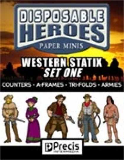 Role Playing Games - Disposable Heroes Western Statix 1
