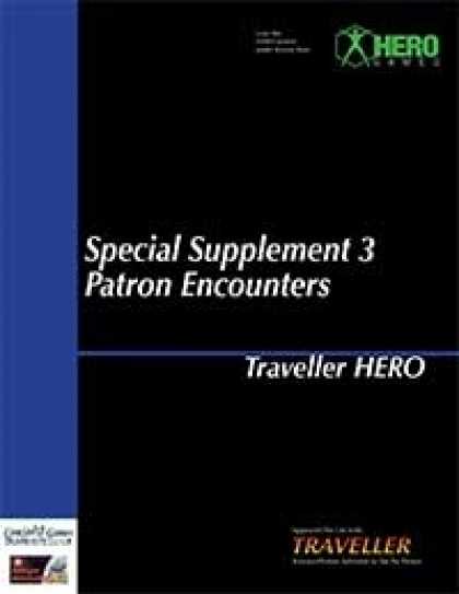 Role Playing Games - Traveller Hero - Special Supplement 3 Patron Encounters