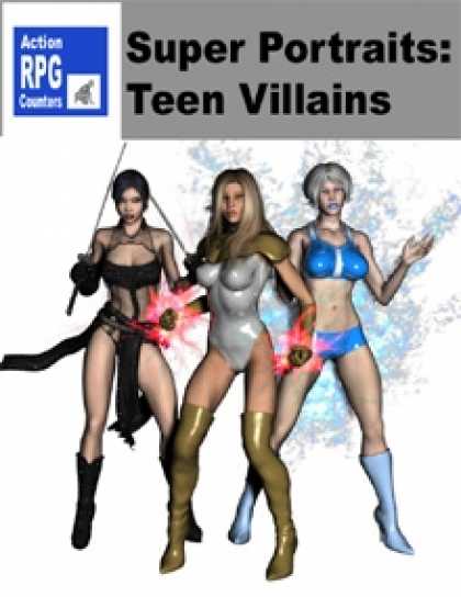 Role Playing Games - Action RPG Counters: Super Portraits: Teen Villains