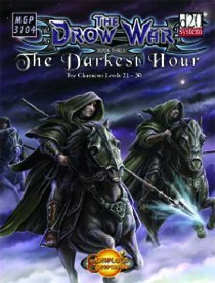 Role Playing Games - The Drow War: Book 3 - The Darkest Hour