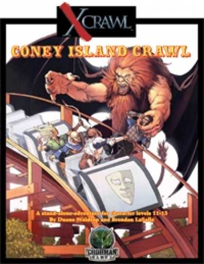 Role Playing Games - Xcrawl: Coney Island Crawl (level 11-13 adventure)