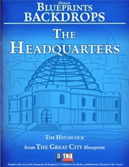 Role Playing Games - 0one's Blueprints Backdrops: The Headquarters