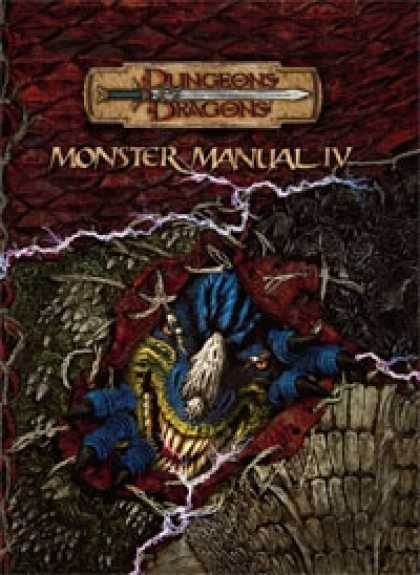 Role Playing Games - Monster Manual IV