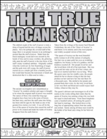 Role Playing Games - The True Arcane Story: Staff of Power