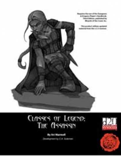 Role Playing Games - Lion's Den Press: Classes of Legend -- The Assassin