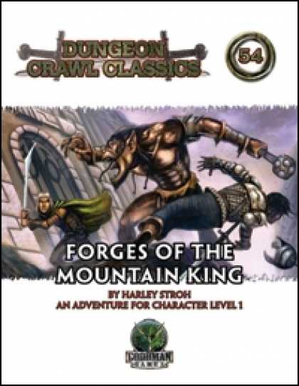Role Playing Games - Dungeon Crawl Classics #54: Forges of the Mountain King