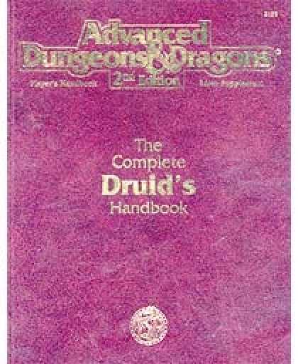 Role Playing Games - Complete Druid's Handbook