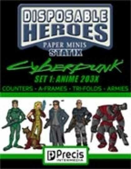 Role Playing Games - Disposable Heroes Cyberpunk Statix 1 (Anime 203X)