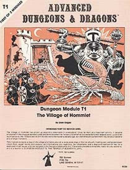 Role Playing Games - T1 - The Village of Hommlet