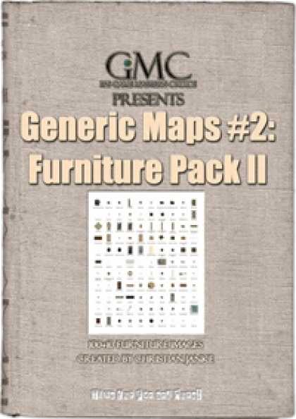Role Playing Games - Generic Maps #2: Furniture Pack II