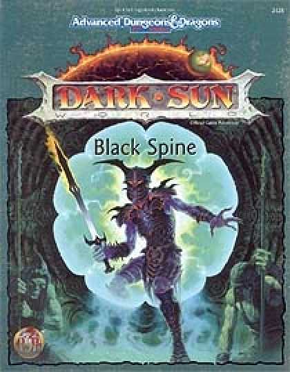 Role Playing Games - Black Spine
