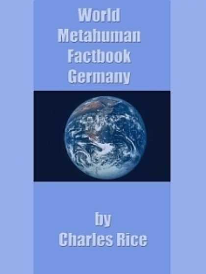 Role Playing Games - World Metahuman Factbook: Germany