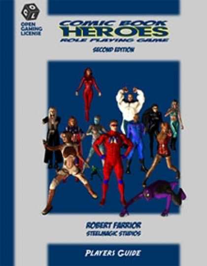 Role Playing Games - Comic Book Heroes - 2nd Edition