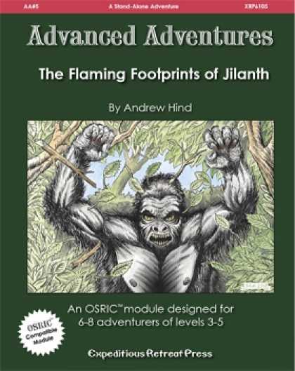 Role Playing Games - Advanced Adventures #5: The Flaming Footprints of Jilanth