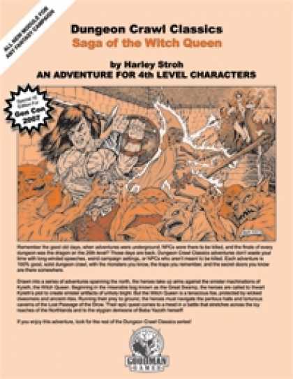 Role Playing Games - Dungeon Crawl Classics: Saga of the Witch Queen