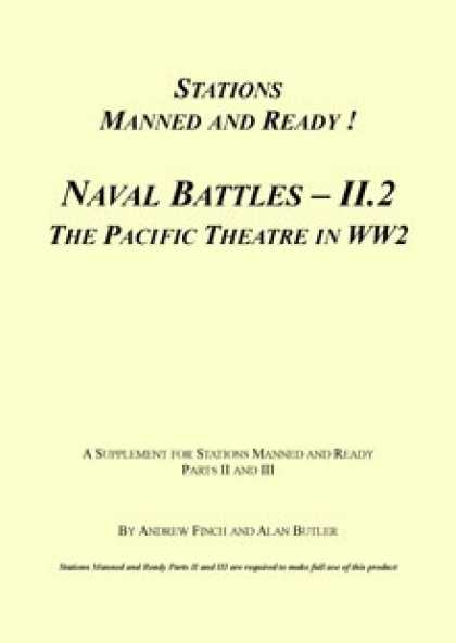 Role Playing Games - Stations Manned and Ready - Naval Battles II.2 Â– Pacific