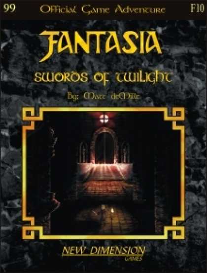 Role Playing Games - Fantasia: Swords Of Twilight--Adventure F10