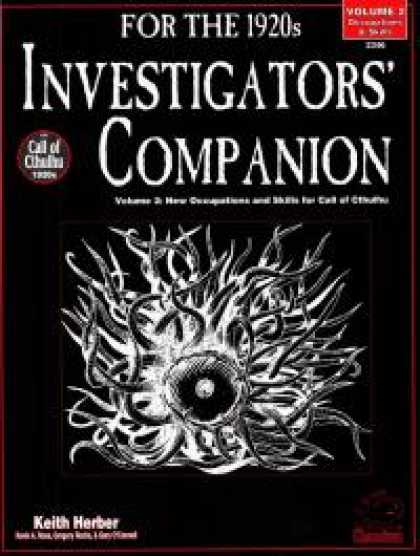 Role Playing Games - Investigators' Companion Volume II: Occupations & Skills