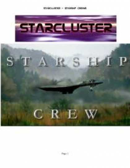 Role Playing Games - StarCluster 2 Guide to Starship Crew