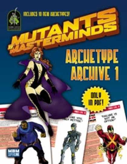 Role Playing Games - Mutants & Masterminds Archetype Archive 1