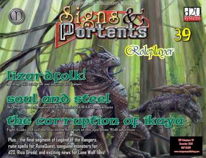 Role Playing Games - Signs & Portents Roleplayer 39