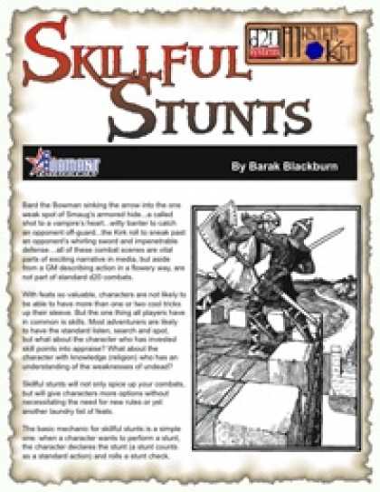 Role Playing Games - Skillful Stunts