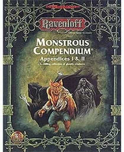 Role Playing Games - Monstrous Compendium - Ravenloft Appendices I & II